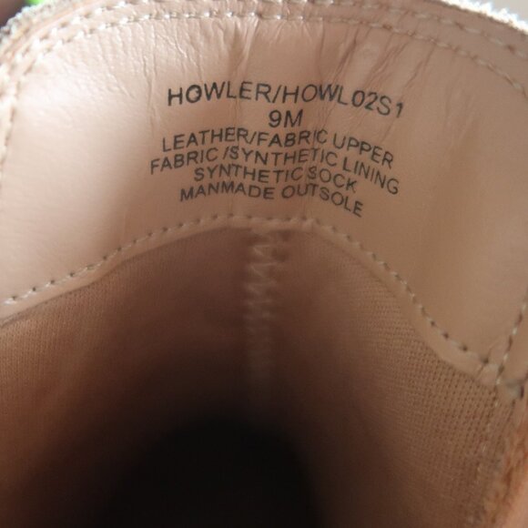 Steve Madden Howler Beige Suede Chelsea Ankle Boots Lug Sole Fall Chunky Booties - Picture 7 of 16